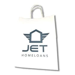 Image of Jet HomeLoans- Navy Pup Shopper Bag 