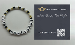 Image of Jet Friendship Bracelet