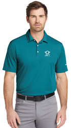 Image of Jet Nike Dri-FIT Vertical Mesh Polo