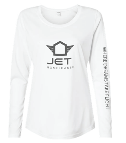 Jet HomeLoans- Ladies Paragon Long Islander L/S T-Shirt image thumbnail