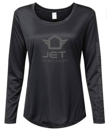 Jet HomeLoans- Ladies Paragon Long Islander L/S T-Shirt image thumbnail