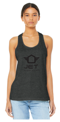 Image of Jet BELLA+CANVAS Women's Jersey Racerback Tank