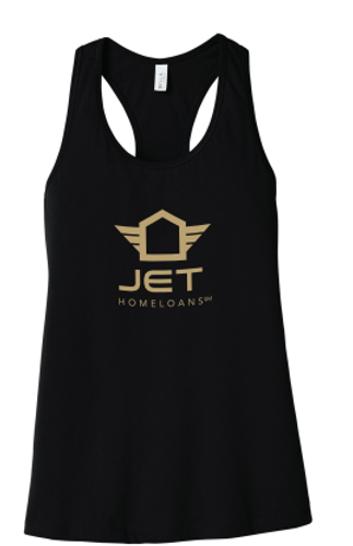 Jet HomeLoans- Ladies BELLA+CANVAS Racerback Tank image thumbnail
