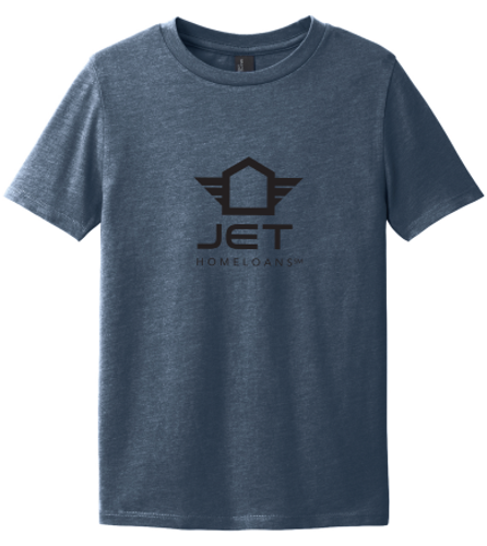 Jet Unisex Youth Perfect Blend® CVC Tee image thumbnail