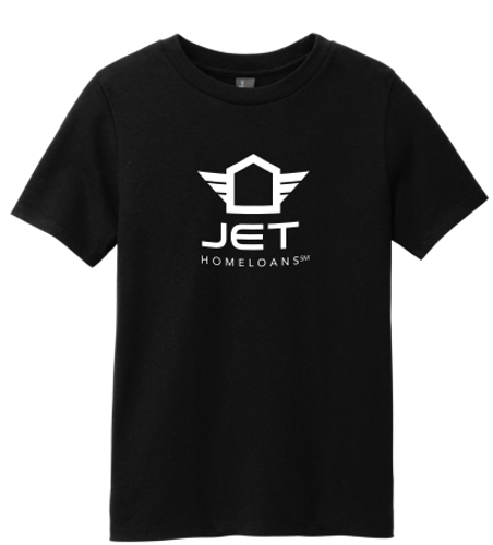 Jet Unisex Youth Perfect Blend® CVC Tee image thumbnail