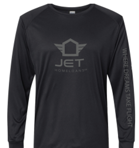 Jet Unisex Long Islander Performance Long Sleeve T-Shirt image thumbnail