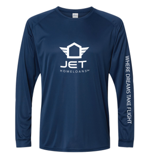 Jet Unisex Long Islander Performance Long Sleeve T-Shirt image thumbnail