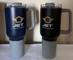 Image of Jet 3-in-1 Stainless Steel 20 oz Tumbler and Can Cooler with Handle