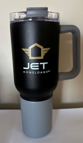 Jet 3-in-1 Stainless Steel 20 oz Tumbler and Can Cooler with Handle image thumbnail