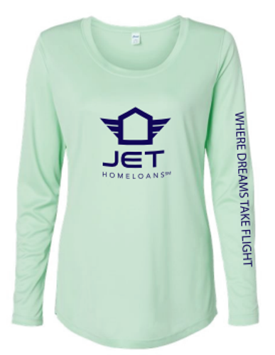 Jet HomeLoans- Ladies Paragon Long Islander L/S T-Shirt image thumbnail