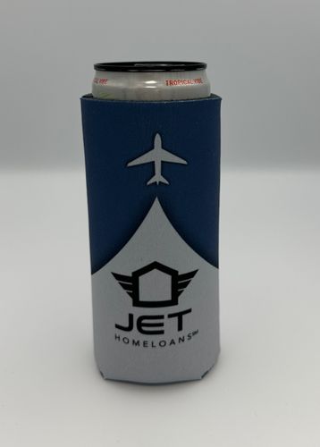 Jet HomeLoans- 12 Oz. Slim Full Color Koozie (NEW) image thumbnail