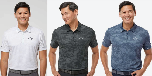 Jet HomeLoans- Men's Camo Adidas Polo image thumbnail