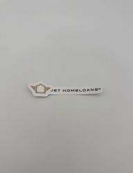 Image of Jet HomeLoans - 4" Jet Horizontal Logo Sticker 