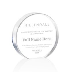 Image of 4" Circle Award