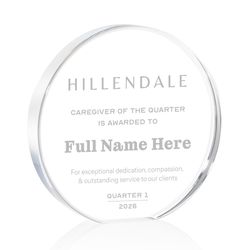 Image of 6" Circle Award