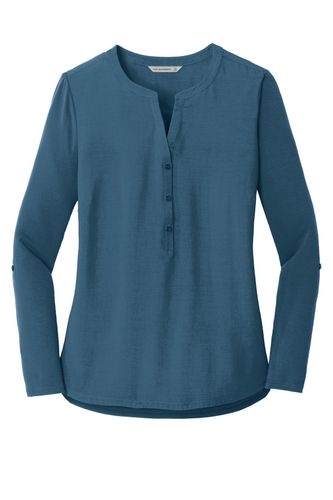 Port Authority Ladies Concept Henley Tunic. LK5432 image thumbnail