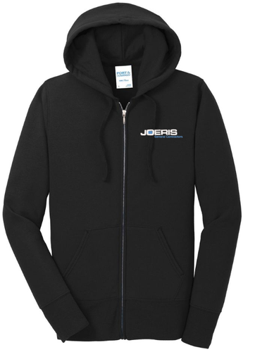 Port & Company Ladies Core Fleece Full-Zip Hooded Sweatshirt. LPC78ZH image thumbnail