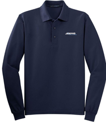 Image of Port Authority Tall Silk Touch Long Sleeve Polo. TLK500LS
