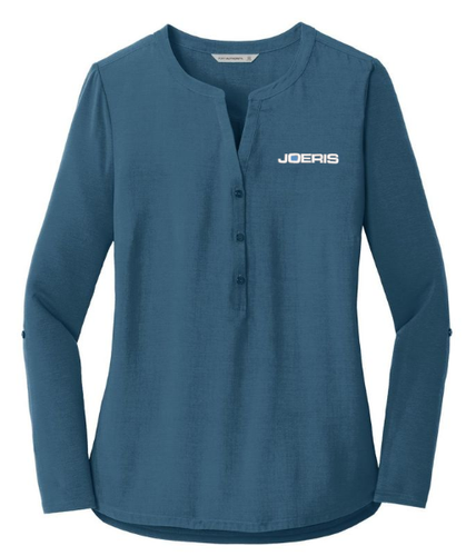 Port Authority Ladies Concept Henley Tunic. LK5432 image thumbnail