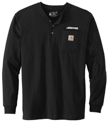 Image of Carhartt Long Sleeve Henley T-Shirt CTK128