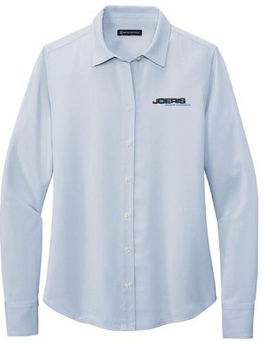 Brooks Brothers Women's Full-Button Satin Blouse BB18007 image thumbnail
