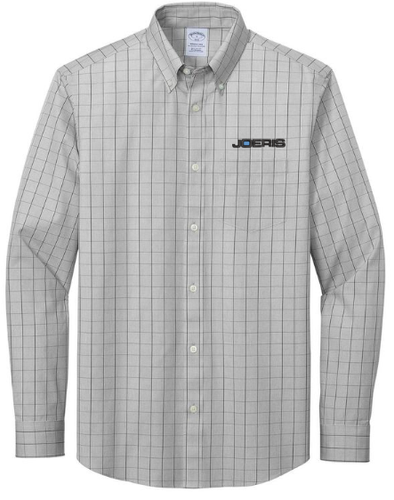 Brooks Brothers Wrinkle-Free Stretch Patterned Shirt BB18008 image thumbnail