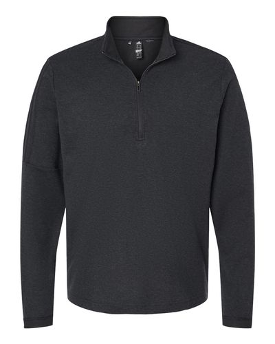 Men's 3-Stripes Quarter-Zip Sweater Pullover - A554 image thumbnail