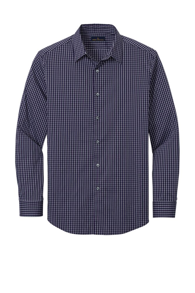 Brooks Brothers Tech Stretch Patterned Shirt BB18006 primary image