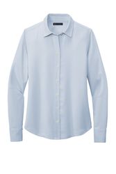 Image of Brooks Brothers Women's Full-Button Satin Blouse BB18007