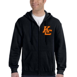 Image of Kalama Chinooks Adult Heavy Blend™ Full-Zip Hooded Sweatshirt