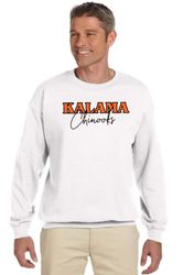 Image of Kalama Chinooks Adult/Youth Fleece Crewneck Sweatshirt