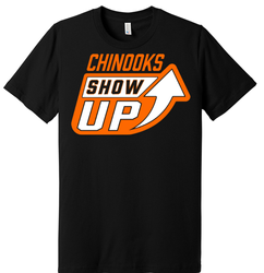 Image of Kalama Chinooks Show Up T-shirts