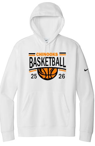 Girls Basketball Nike Hooded Sweatshirt image thumbnail