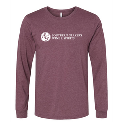 Image of B+C Unisex Heather Long Sleeve Tee 