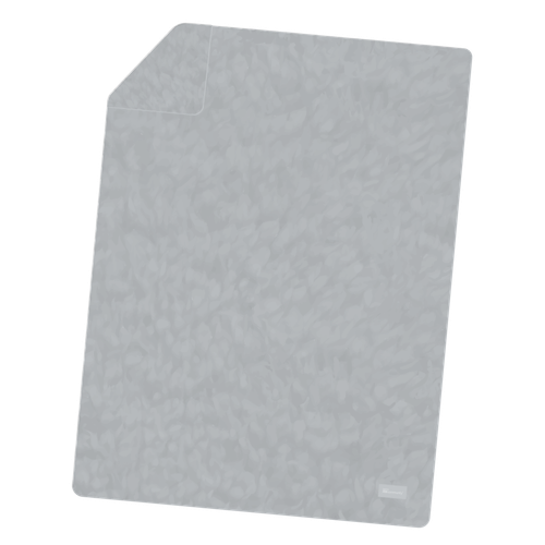 Grey Plush Faux Fur Throw image thumbnail