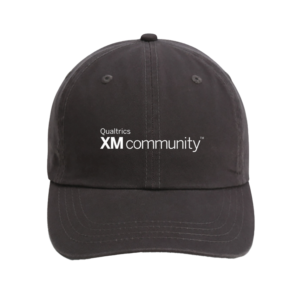 XM Community Charcoal Dad Hat primary image