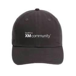 Image of XM Community Charcoal Dad Hat