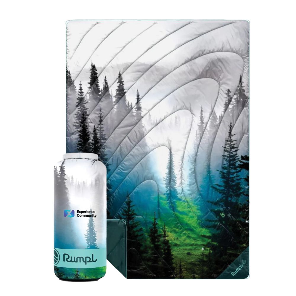 Rumpl Original Puffy Blanket Olympic Fog primary image