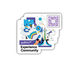 Image of XM Community Die-Cut Sticker Matte - New