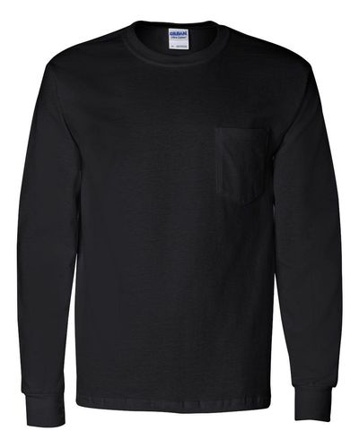 Ultra Cotton® Long Sleeve Pocket T-Shirt - 2410 image thumbnail