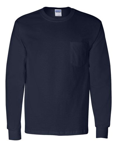 Ultra Cotton® Long Sleeve Pocket T-Shirt - 2410 image thumbnail