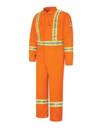 Image of Premium Coverall with CSA Compliant Reflective Trim - EXCEL FR® ComforTouch®. - CLBC