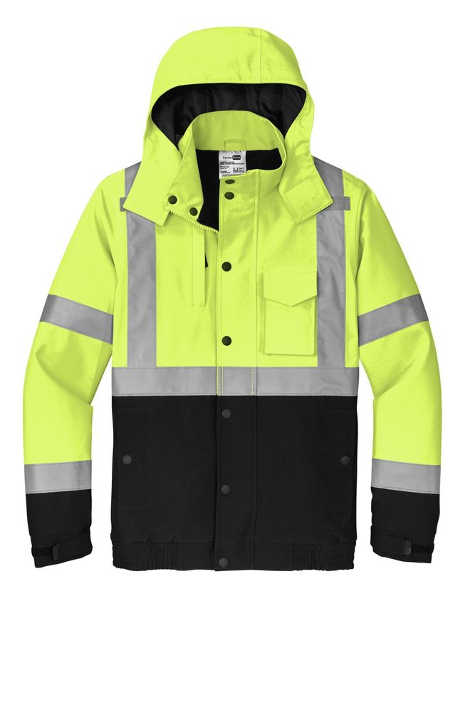 CornerStone ANSI 107 Class 3 Waterproof Insulated Ripstop Bomber Jacket CSJ501 primary image