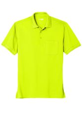 Image of CornerStone Industrial Snag-Proof Pique Pocket Polo. CS4020P