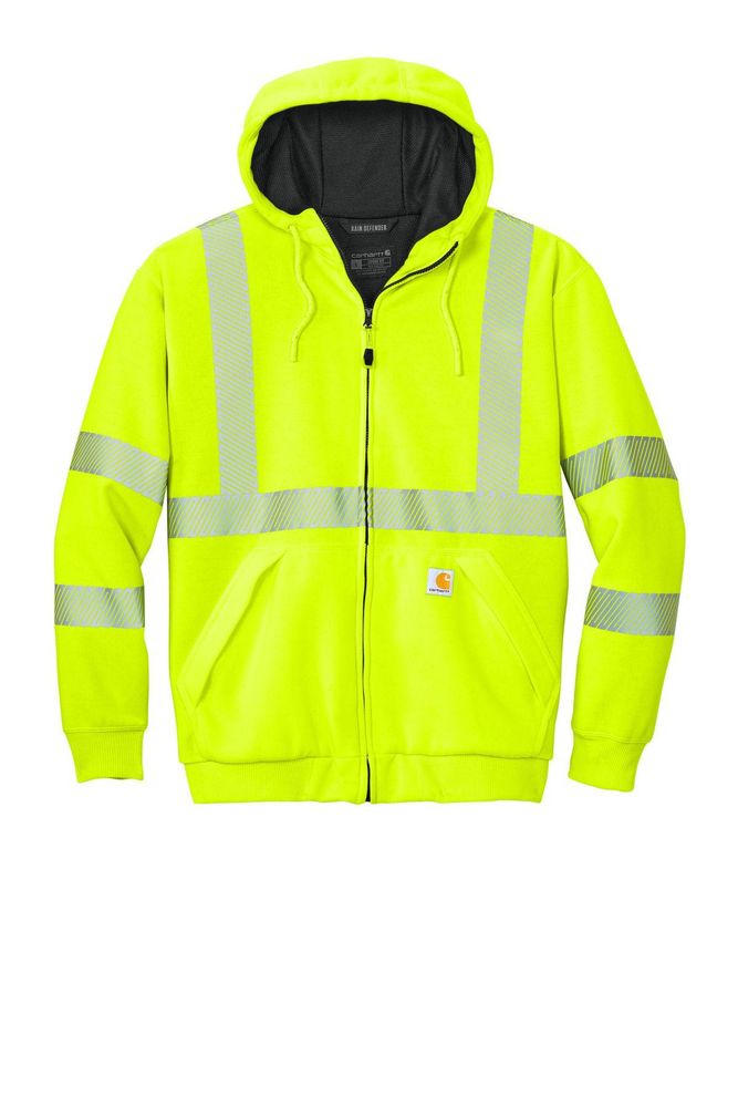 Carhartt ANSI 107 Class 3 Lined Full-Zip Sweatshirt CT104988 primary image