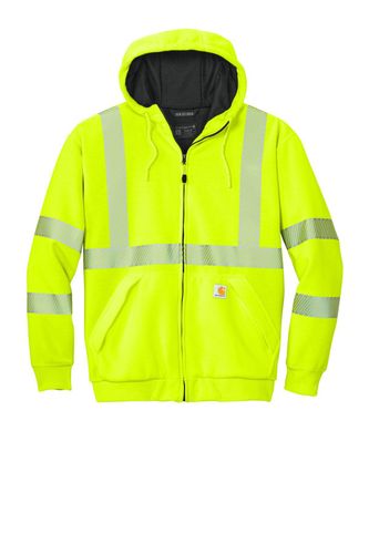 Carhartt ANSI 107 Class 3 Lined Full-Zip Sweatshirt CT104988 image thumbnail