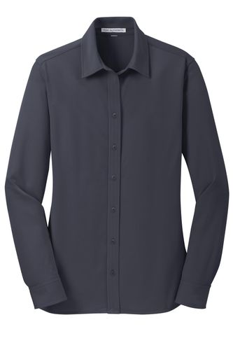 Port Authority Ladies Dimension Knit Dress Shirt. L570 image thumbnail