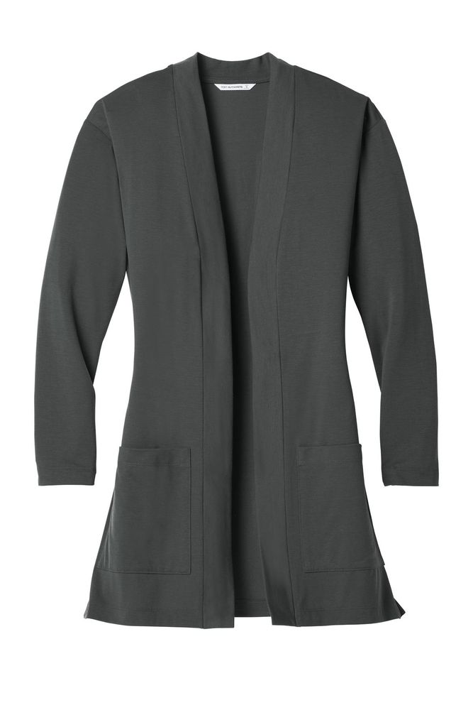 Port Authority Ladies Concept Long Pocket Cardigan . LK5434 primary image
