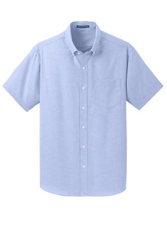 Port Authority Short Sleeve SuperPro Oxford Shirt. S659 image thumbnail