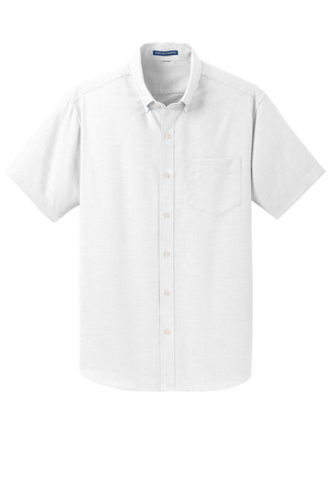 Port Authority Short Sleeve SuperPro Oxford Shirt. S659 primary image